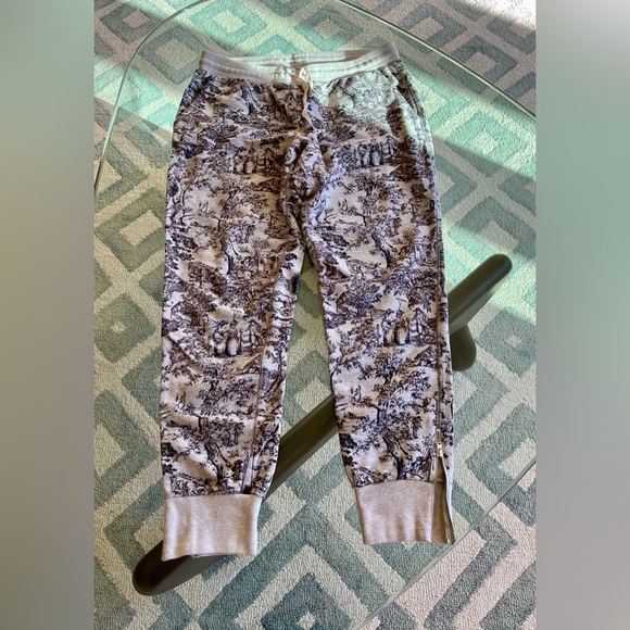 JCrew Patterned Jogger Pants, small - Picture 2 of 4